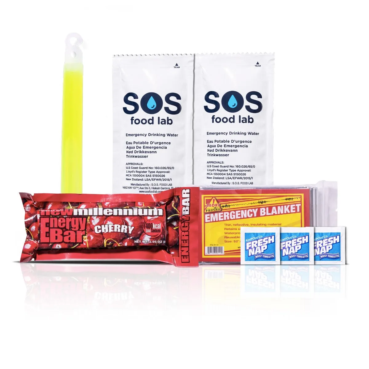 1 Day Kids Survival Kit in Bag