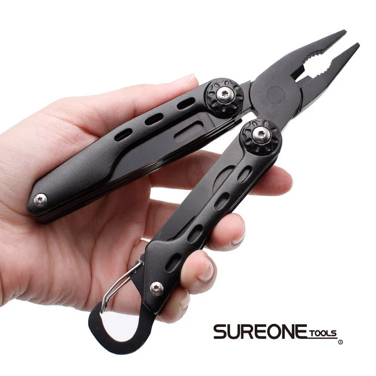 10 in 1 Multi-purpose Folding Pliers Spuer Tool