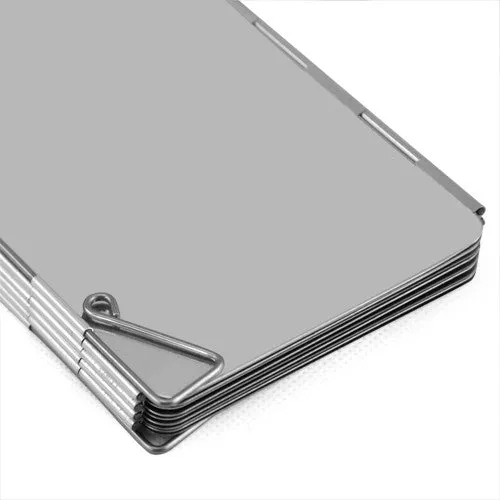 10 Plates Fold Camping Cooker Gas Stove Wind Shield Screen Foldable Outdoor