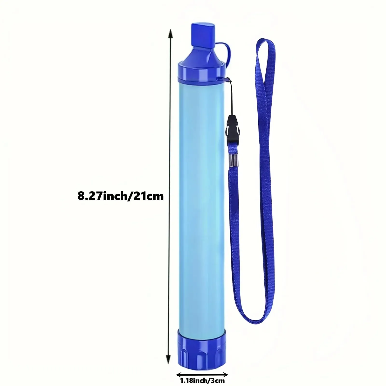 10000 Gallon Portable Water Purifier Survival Straw - Fresh Water Anytime