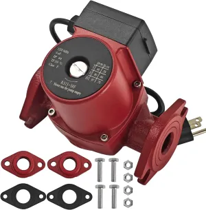 115V 17GPM Three-Speed Circulator Pump Replacement for Grundfos UPS15-58FC (UPS 15-58 FC) Nonsubmersible Circulation Pump 1/25HP Replace# 59896341