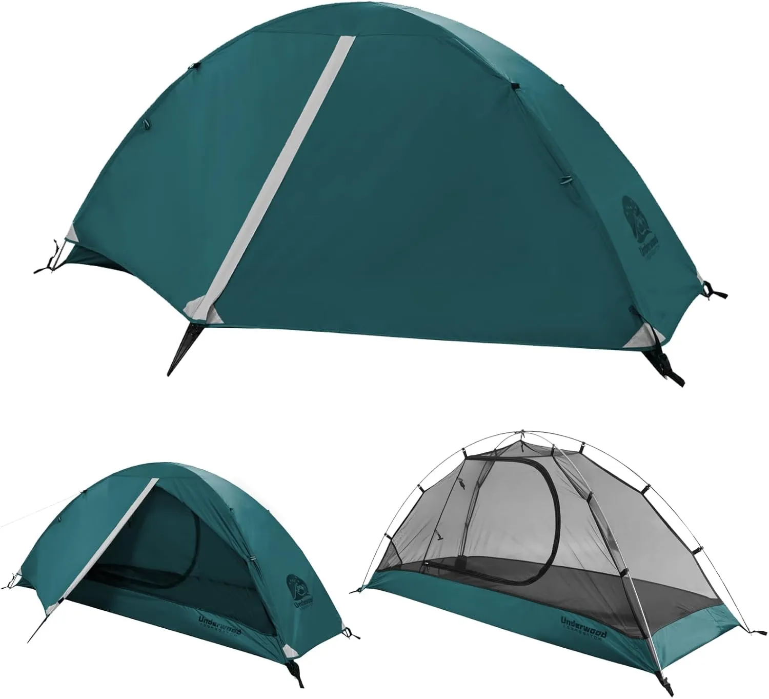 1/2 Person Backpacking Tent for Camping - Ultralight & Waterproof Outdoor Camping Tent, Easy Set Up Compact Tent for 3 Season, Lightweight Tents for Hiking by Underwood Aggregator