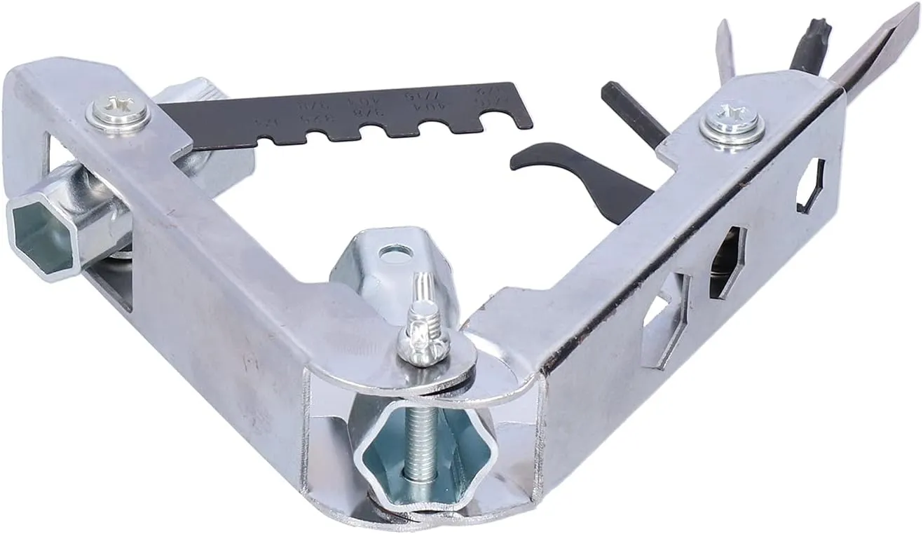 13mm 16mm 17mm 19mm Multitool for Chainsaw Cold Rolled Steel Folding Pocket Multifunction Tool 705-580 Chainsaw Replacement