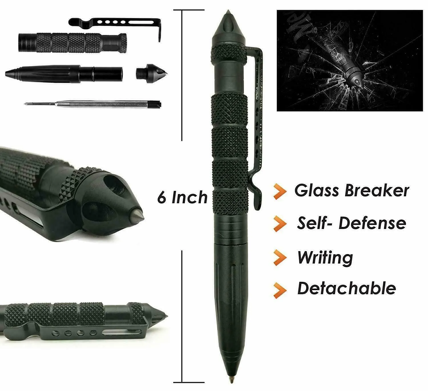 14-in-1 Outdoor Emergency Survival Gear Kit - Camping Tactical Tools SOS EDC Case