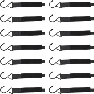 14Pcs Ice Fishing Shelter Coat Hooks Heavy Duty Ice Fishing Shelters Hooks Accessory Hanger for Ice Fishing Outdoor