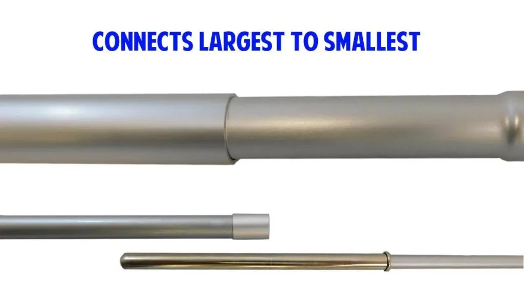 16ft Convertible Advertising Flag Pole & Ground Spike Kit