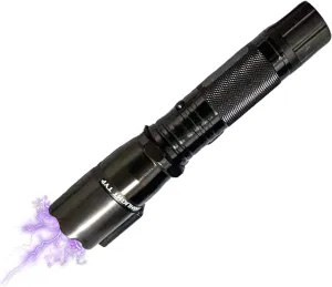 288 Stun Gun Flashlight for Self Defense Rechargeable LED Light Compact Design for Women and Men Personal Protection Tool