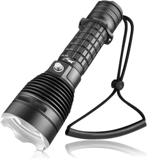 3000LM Diving Flashlight IPX8 Waterproof Scuba Light 3 Modes Rechargeable Underwater Light for Snorkeling, Ideal Gift for Divers and Underwater Sports Enthusiasts