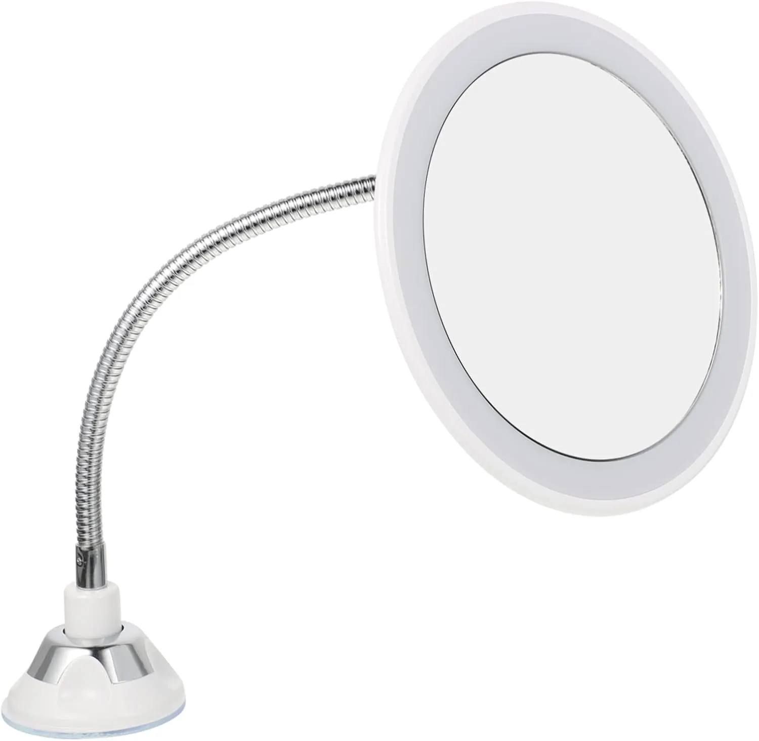 360degree Cup Makeup Mirror Led Light Rotation Compact Travel Cosmetic Mirror for Women and Makeup Artists High Definition Design Easy to Use