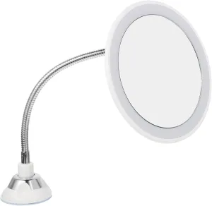 360degree Cup Makeup Mirror Led Light Rotation Compact Travel Cosmetic Mirror for Women and Makeup Artists High Definition Design Easy to Use