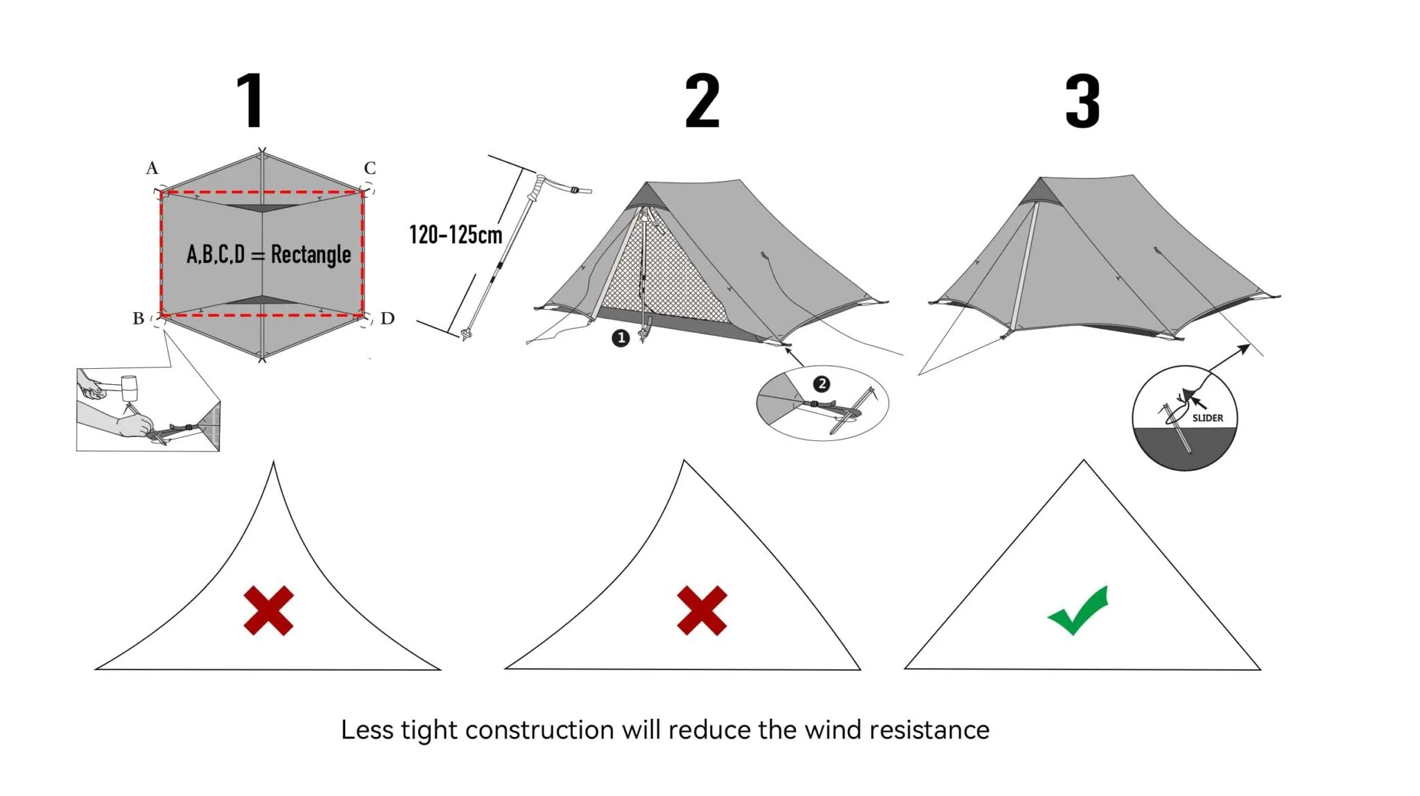3F UL LanShan 2 Pro Ultralight Tent (3 Season)