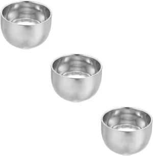 3pcs Shaving Bowl for Men and Convenient Shave Bowl for Rich Lathering Household Shaving Accessory Capacity Design for Effortless Use