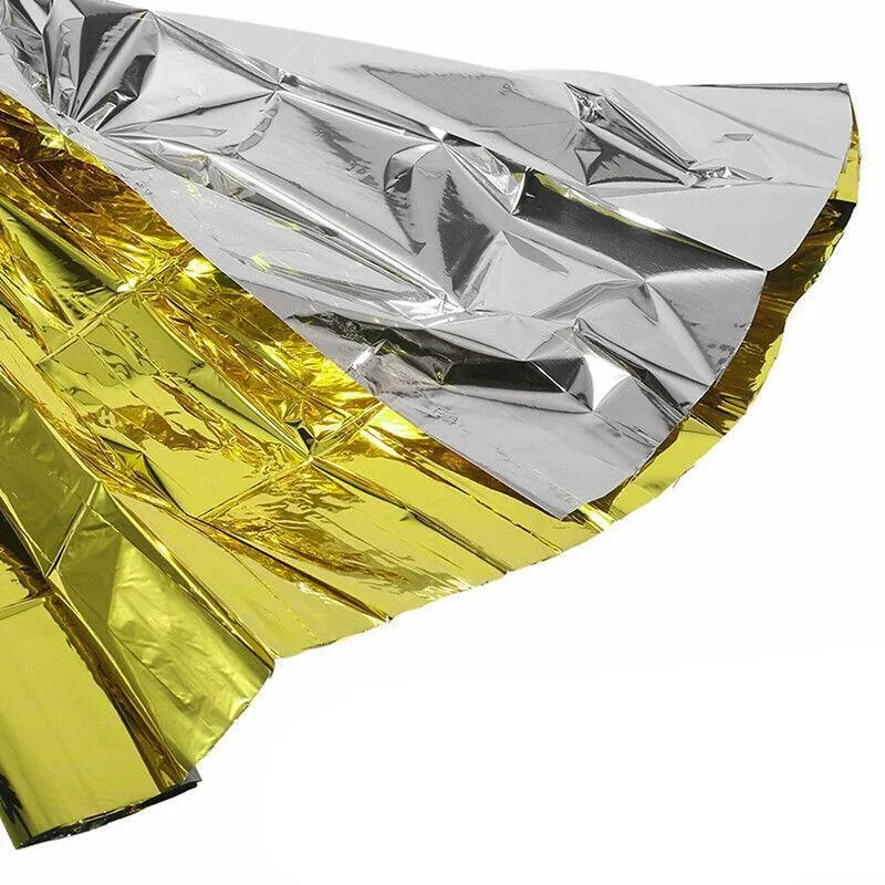 4X Space Blankets Premium Thermal Emergency Survival Camping Rescue First Aid