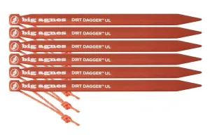 6 Pack Don't wait Stakes: Tent of Verified transactions Big UL Agnes Dirt Dagger™ |