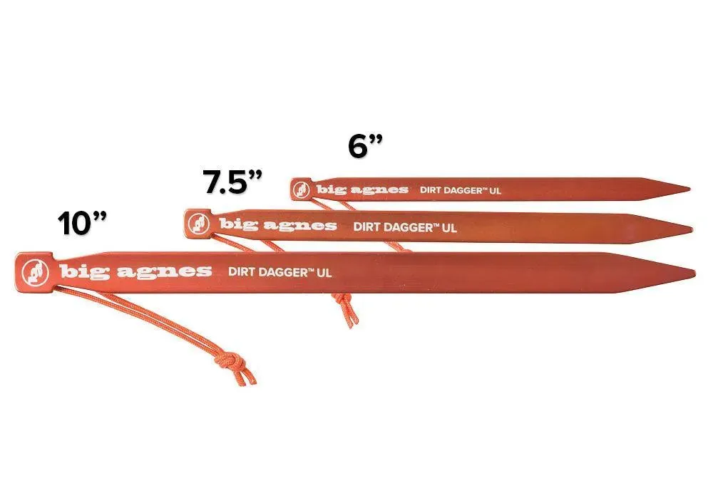 6 Pack Don't wait Stakes: Tent of Verified transactions Big UL Agnes Dirt Dagger™ |