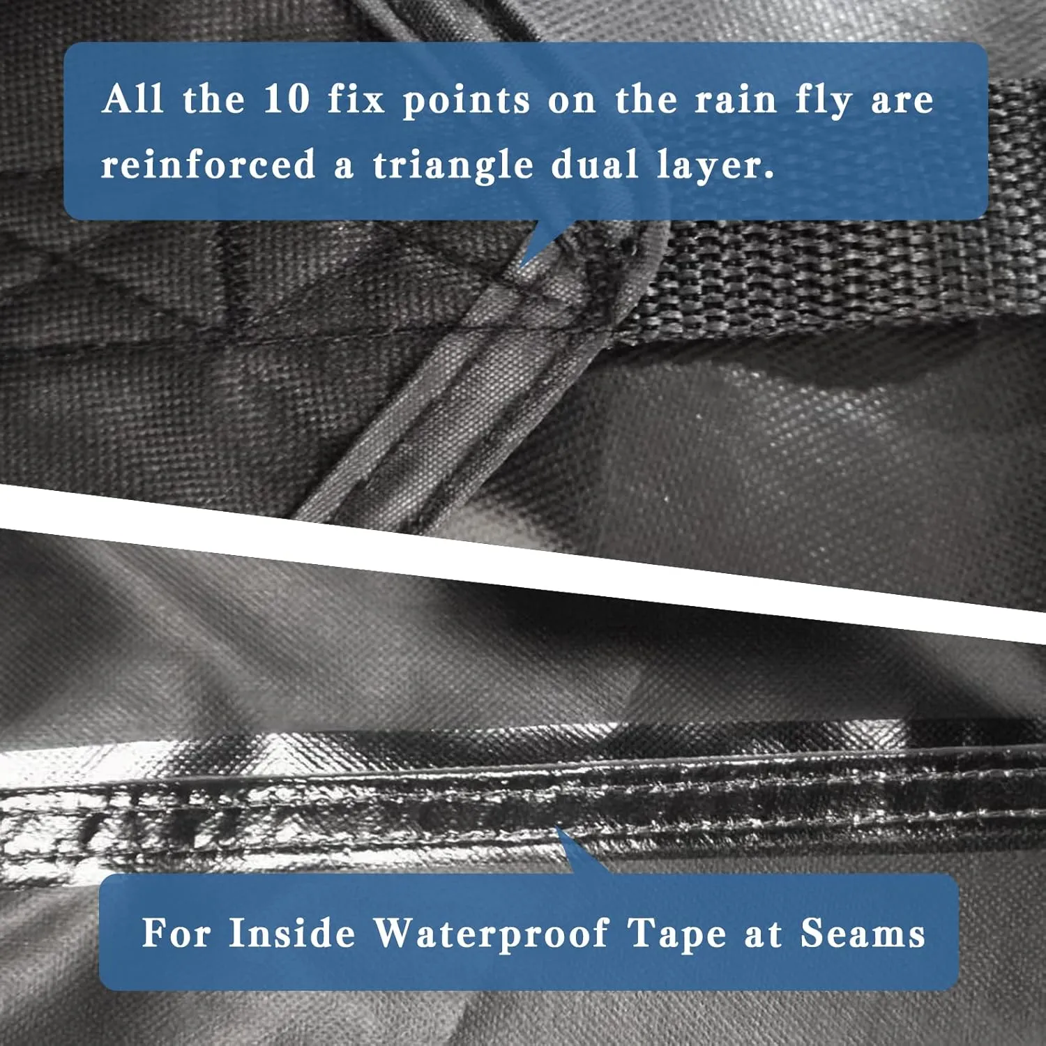 7x12Ft Waterproof Canvas Tarp Black，Heavy Duty Multipurpose Oxford Tarpaulin Cover for Canopy Tent, Roof, Boats, Pool, Woodpile, Robust, Rip & Tear Proof, 20mil