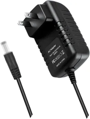 AC DC Adapter Compatible with O2COOL O2 Cool FD10101 FD10101A Treva 10-Inch Portable Desktop Air Circulation Fan-2 Speed-Compact Folding & Tilt Design Power Supply Cord Cable Battery Charger