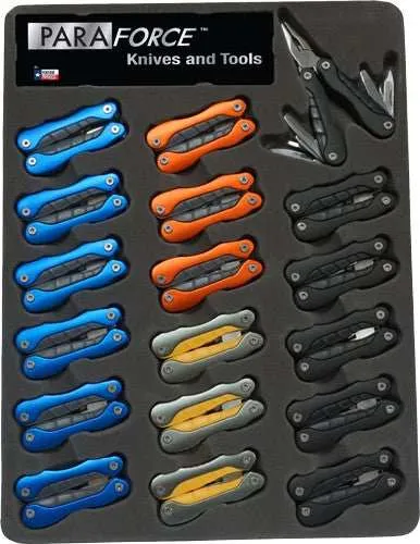Accusharp Paraforce Multi Tool - Counter Display 18 Per Disply