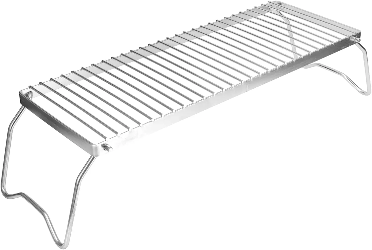 Ace Outdoor Survival Folding Campfire Grill Grate Grid Rack Stove Bracket Drain Stand Pot Rack for Grids Grates