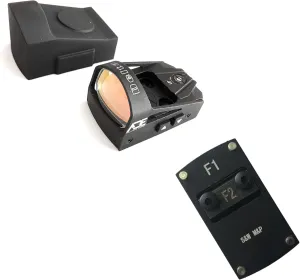 Ade Advanced Optics Delta RD3-012 Red Dot Reflex Sight   Optic Mounting Plate for SW Smith Wesson MP/MP 2.0 Shield Pistol and Also a Standard Picatinny Mount