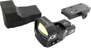 Ade Advanced Optics RD3-015 4MOA Red Dot Ultra Mega Window Sight for Handgun with 40000 Battery Life