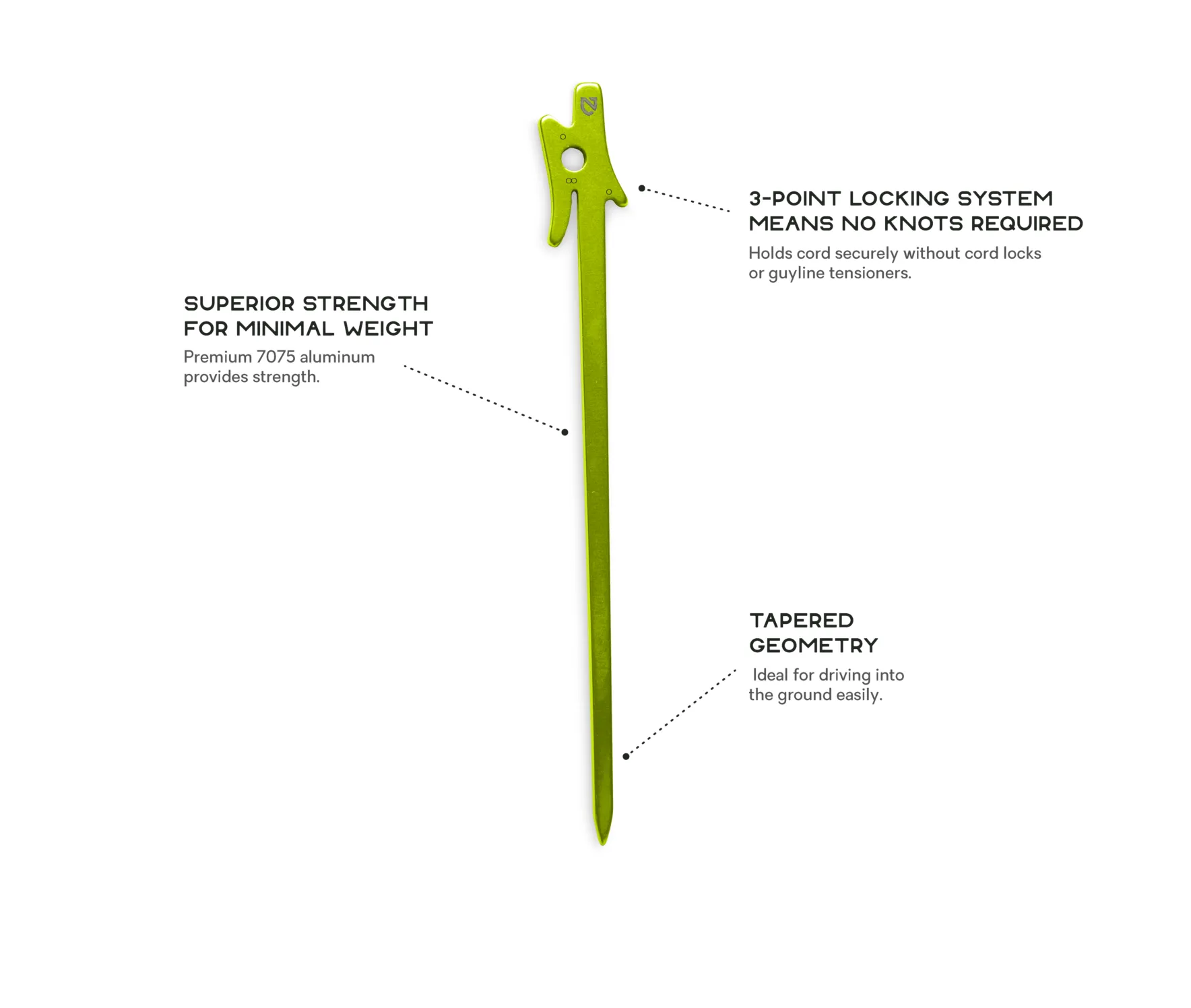 Airpin Ultralight Aluminum Stakes