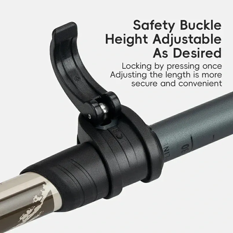 Aluminum Express international shipping Pole Grip Trekking Excellent customer service Height Foldable and Qunature Adjustable Lightweight with