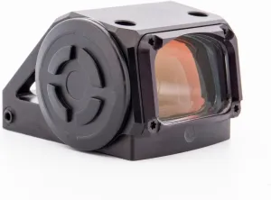 AMS - Advanced Mini Sight - RMS Footprint - Crystal Clear Lens -Enclosed Reflex Sight - Aluminum Housing - Manual & Auto Brightness - Patented Co-Witness Built in Rear Sight