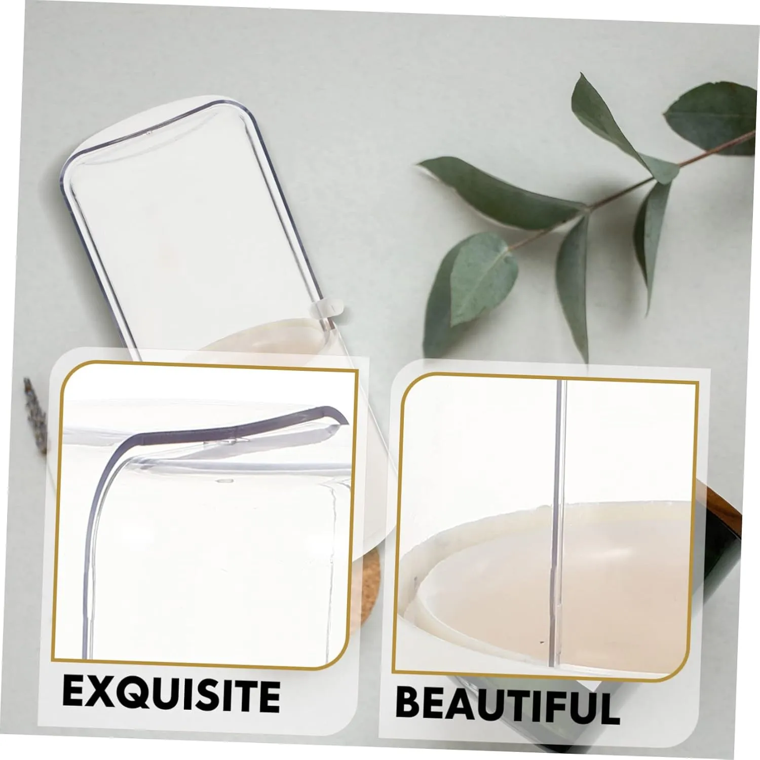 Angoily Cosmetic Storage Box Travel Makeup Brush Bag White Large Capacity Cosmetics Brush Case 180° Side Open