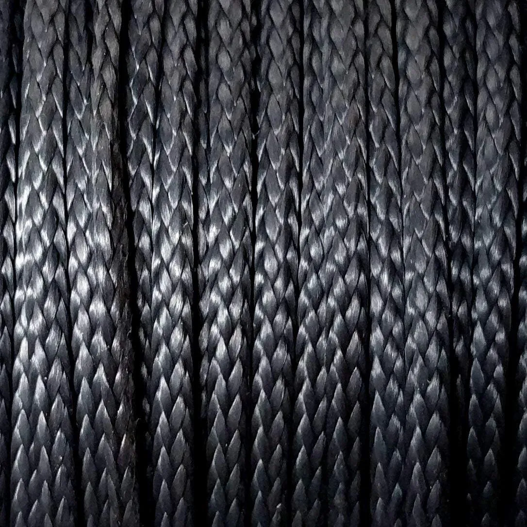 ASR Outdoor Technora Composite Survival Rope 600lb Breaking Strength (100ft) - Black
