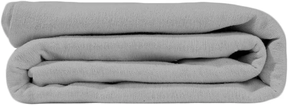 Avalon Bedding Hospital Blankets Twin Size 100% Cotton Thermal Blanket Hospital Style Blanket - Lightweight Hospital Blanket - Hospital Blankets - General Hospital Blanket Twin 70x90 Inches (Grey)