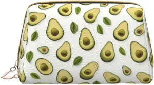 Avocado Toiletry Pouch, Travel-Friendly Makeup Organizer For Makeup Brushes, Lipsticks