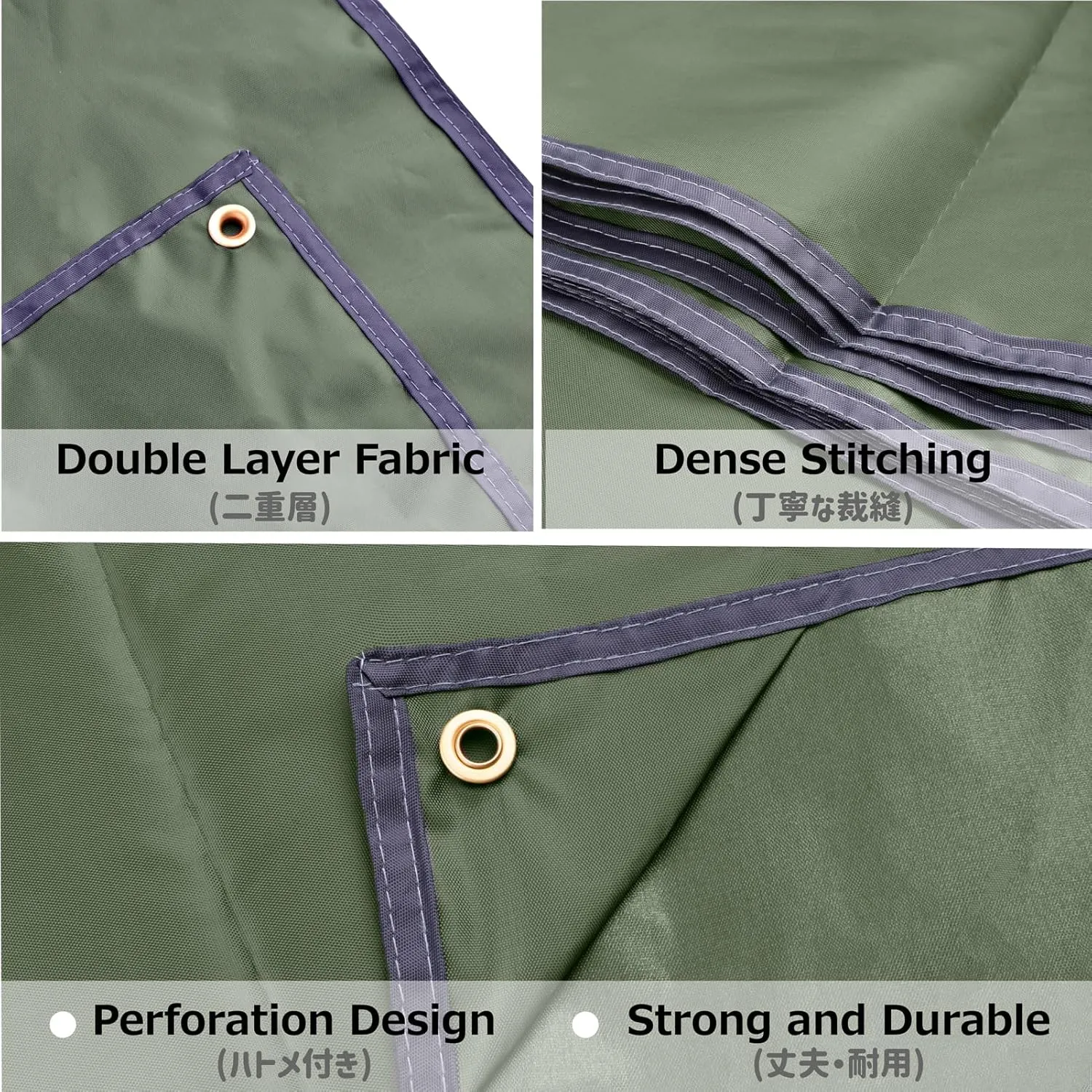 Azarxis Waterproof Camping Tent Tarp Hammock Rain Fly Footprint Ground Cloth Shelter Sunshade Beach Picnic Blanket Mat for Outdoor Camping Park Lawn