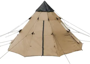 BaiYouDa BaiYouDa 3-4 Person Family Camping Teepee Tent Outdoor Rainproof Waterproof Suitable for Camping Hiking Holidays
