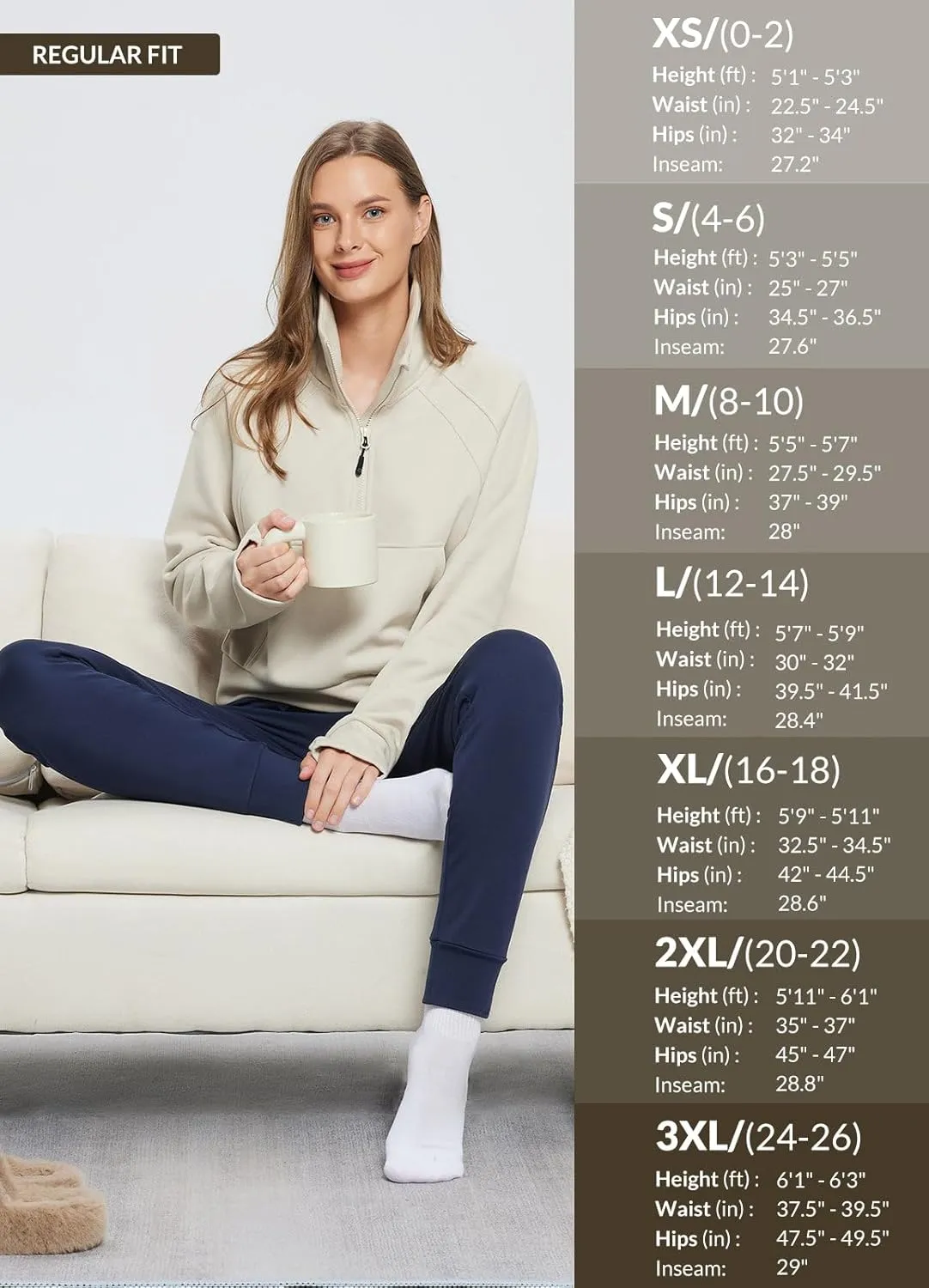 baleaf Women's Fleece Lined Pants Water-Resistant Sweatpants Winter Thermal Ski Hiking Running Joggers