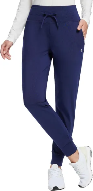 baleaf Women's Fleece Lined Pants Water-Resistant Sweatpants Winter Thermal Ski Hiking Running Joggers