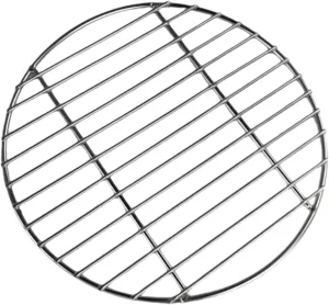 Barbecue net, Barbeque Grill Outdoor,Round Grill Net Outdoor Grills Round Grill Grate Grill Cooling Rack Accessories Stainless Steel Silver Fire Roast Outdoor Griddle Grill