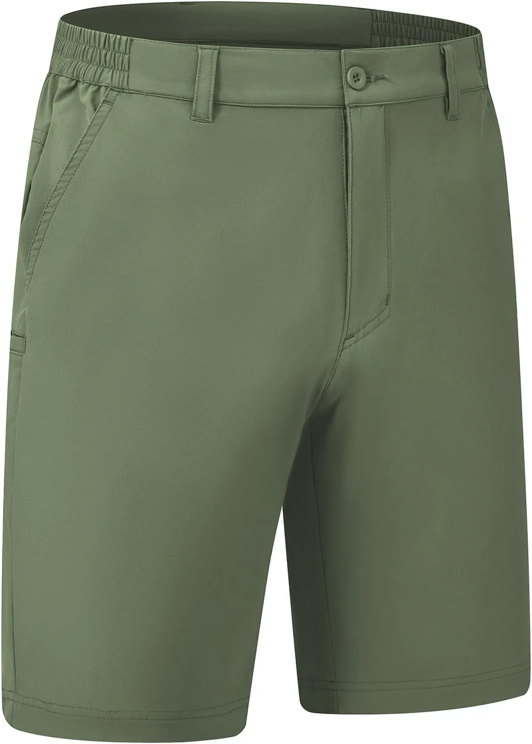 BGOWATU Mens Golf Shorts Stretch Dress Shorts Dry Fit Casual Hiking Cargo Shorts for Summer with Pockets