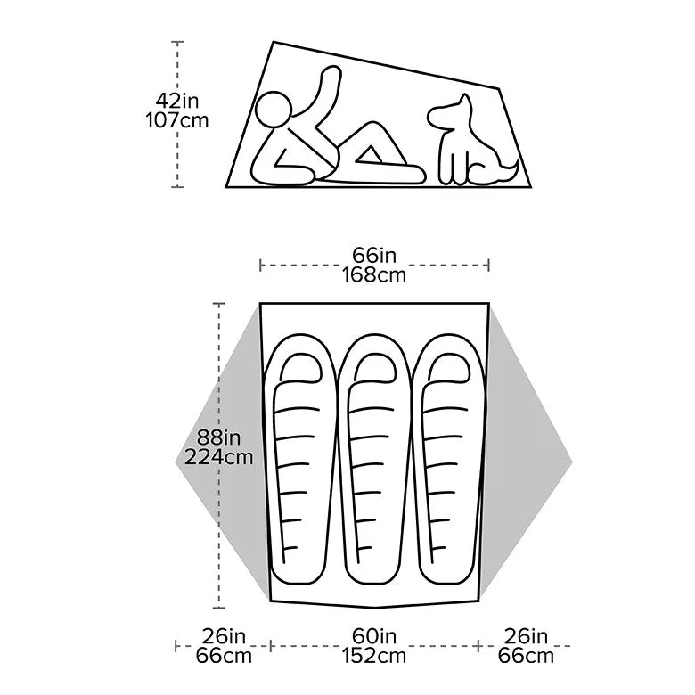 Big Agnes Tiger Wall UL3