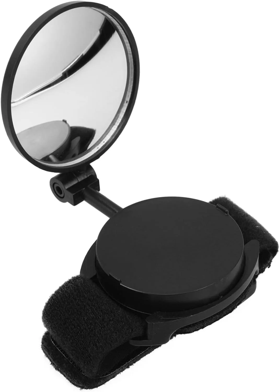 Bike Wristband Mirror Rearview Mirror for Cycling Lightweight Portable Wrist Mounted Design Wide View Convex Reflective for Bicycles Motorbikes