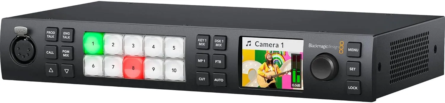 Blackmagic Design ATEM 1 M/E Constellation HD Live Production Switcher (SWATEMSCN2/1ME1/HD)
