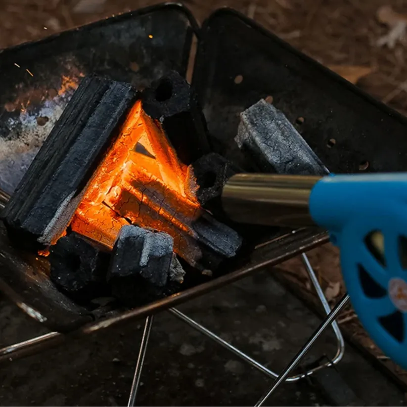 BlazeBoost - Handheld Fire Starter for Grill and Campfire