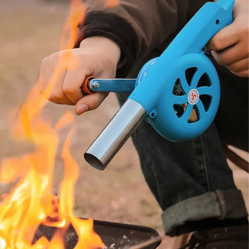 BlazeBoost - Handheld Fire Starter for Grill and Campfire