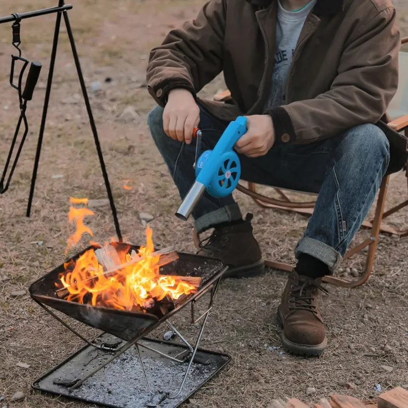 BlazeBoost - Handheld Fire Starter for Grill and Campfire