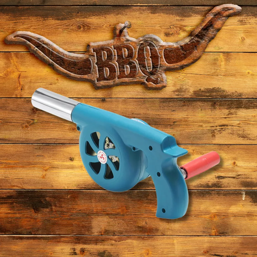 BlazeBoost - Handheld Fire Starter for Grill and Campfire