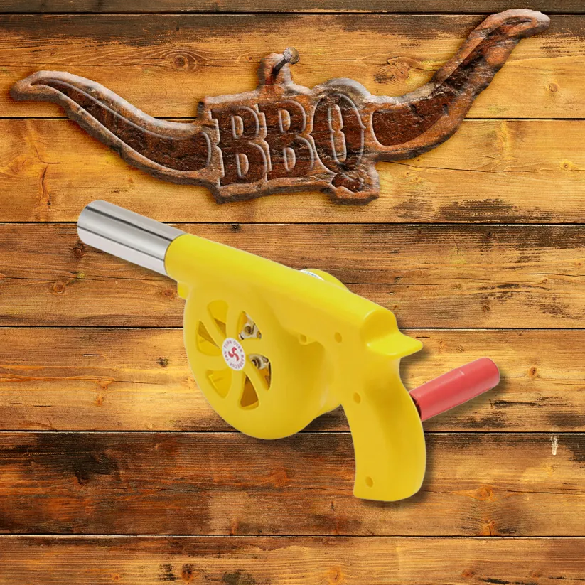 BlazeBoost - Handheld Fire Starter for Grill and Campfire