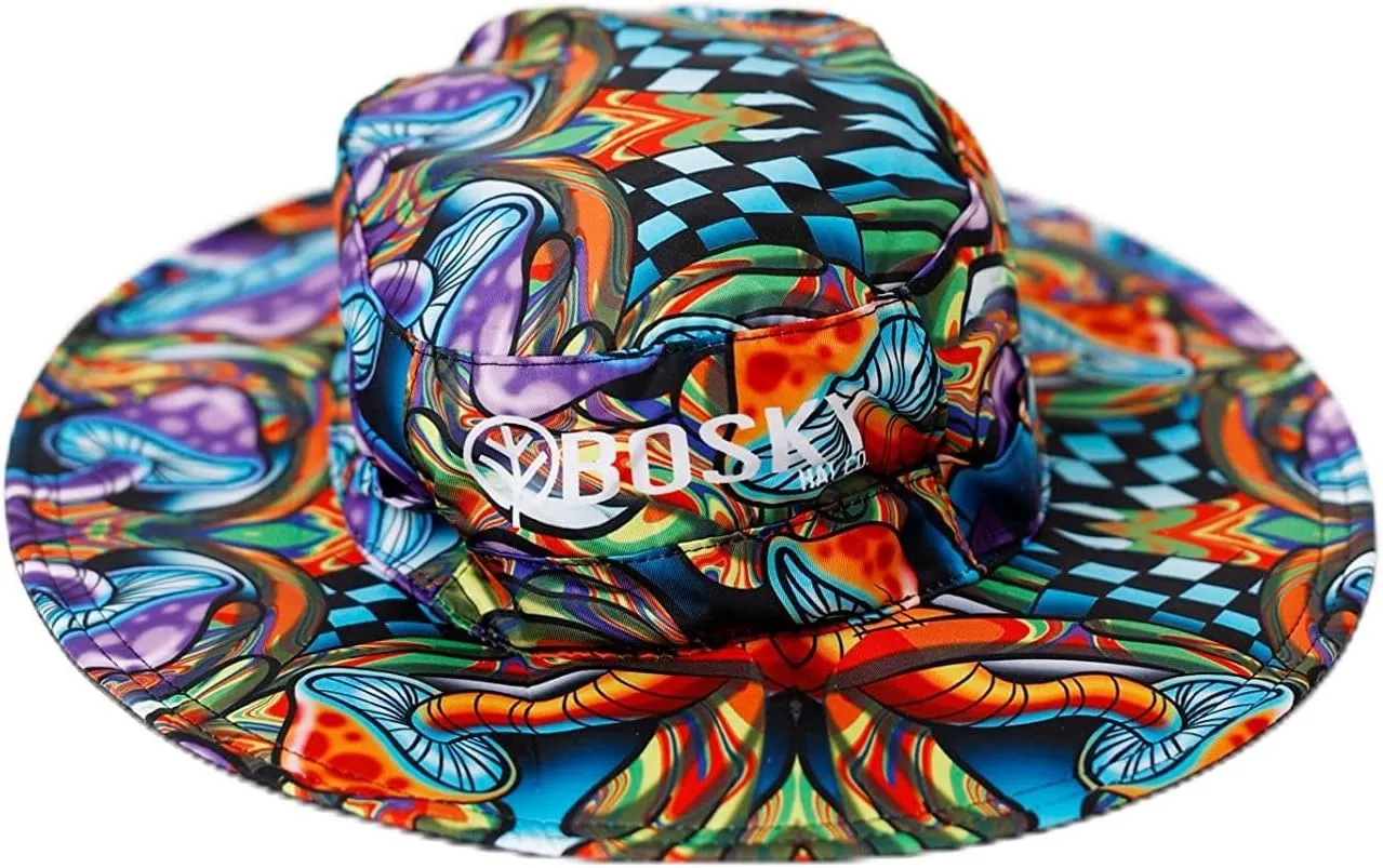 Bosky Hats Shade Bucket Hat | Fishing Hunting | UPF 50 Sun Protection Hat | Beach & Hiking Hat | Floating | Water Resistant