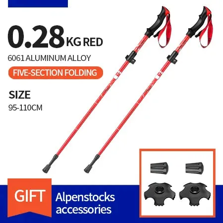 BSWOLF Nordic Ultralight Trekking Poles (2)