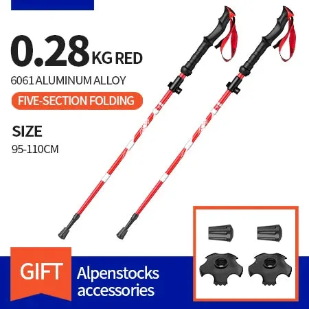 BSWOLF Nordic Ultralight Trekking Poles (2)