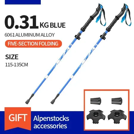 BSWOLF Nordic Ultralight Trekking Poles (2)
